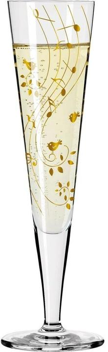 Immagine prodotto Ritzenhoff Bicchiere da champagne Goldnacht no2 (scala) (20.50 cl, 1 Occhiali, Bicchieri da champagne)