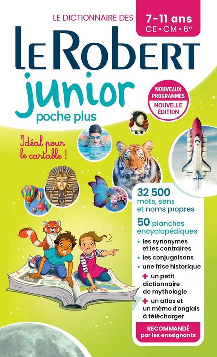 Produktbild Le Robert junior : le dictionnaire des 7-11 ans : CE, CM, 6e (Französisch, Collectif, 2025)
