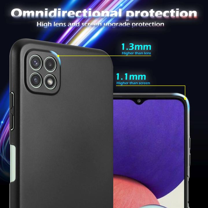 Produktbild Cadorabo HC Matt Metall Hülle (Samsung Galaxy A22 5G)