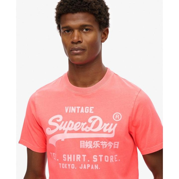 Actual product image Superdry VI Neon Relaxed Tee (L)