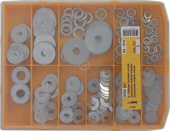 Actual product image BestaPac Washers (M10, M3, M4, M5, M6, M8)