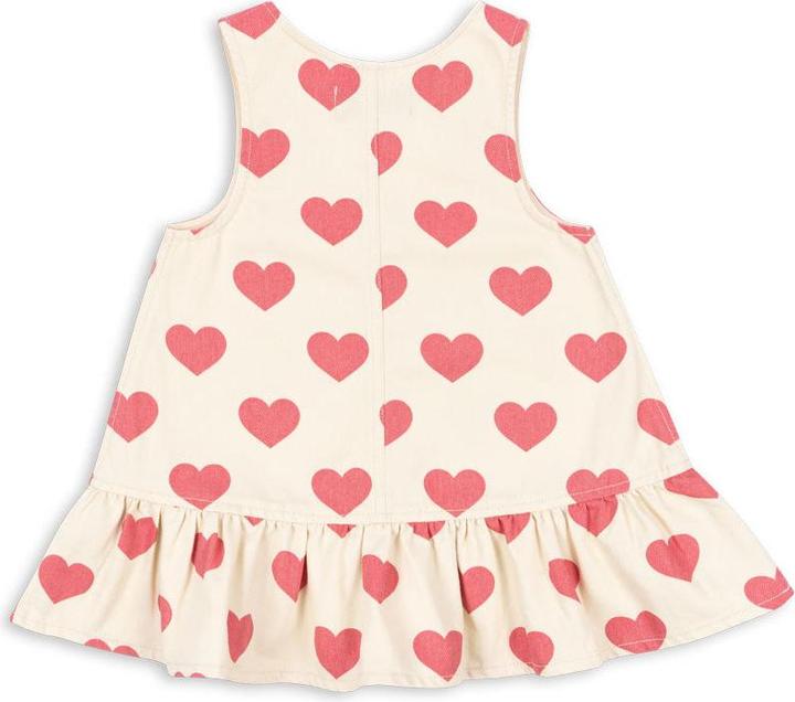 Actual product image Konges Slojd Magot Jeanskleid Bon Coeur Rouge (122, 128)