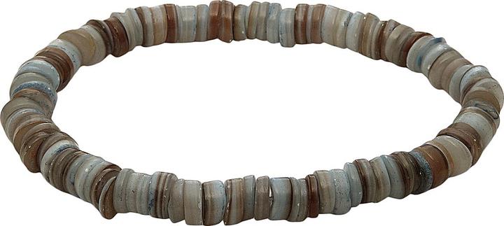 Leyda Armband Muschel (18 cm, Muschel gefärbt)