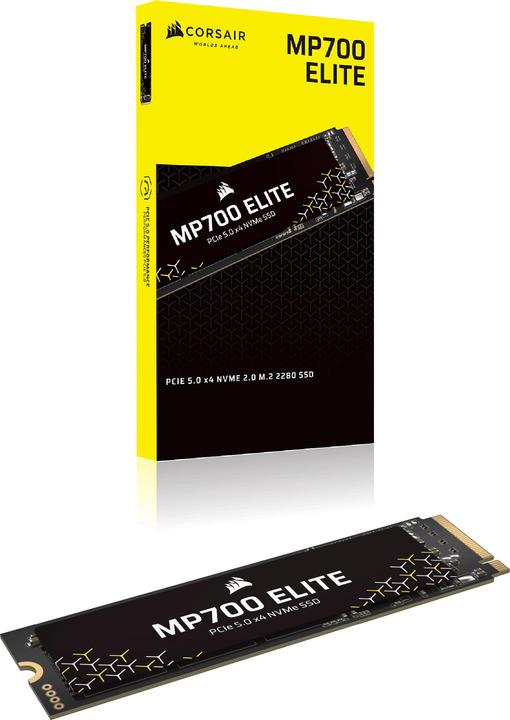 Produktbild Corsair SSD 2TB M.2 PCI-E NVMe Gen5 MP700 Elite NH (2000 GB, M.2 2280)