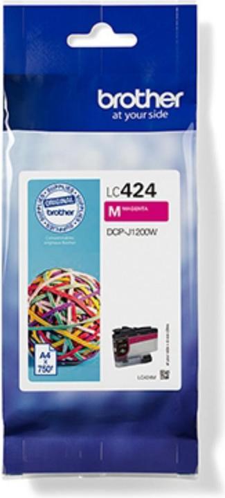 Produktbild Brother LC-424M Tintenpatrone – Magenta (M)
