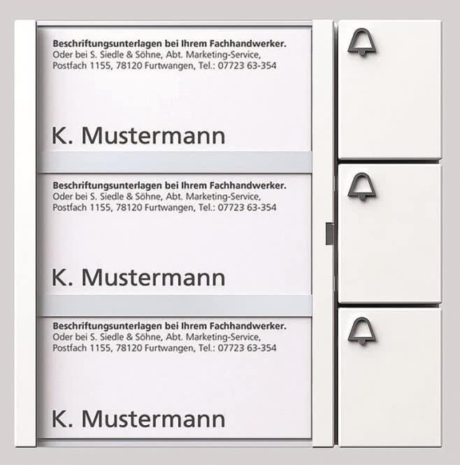 Produktbild Siedle Tasten-Modul