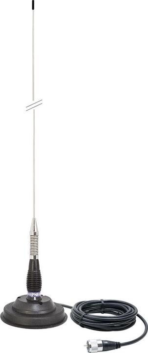 PNI CB antenna ML100, length 100 cm, 26-30 MHz, 250 W, 125 mm magnet included in scope of delivery