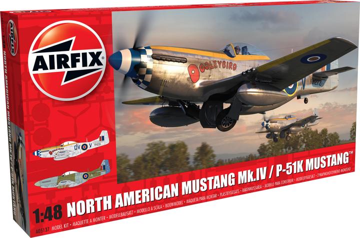 Produktbild Airfix Bausatz North American P-51K Mustang Mk.IV 1:48
