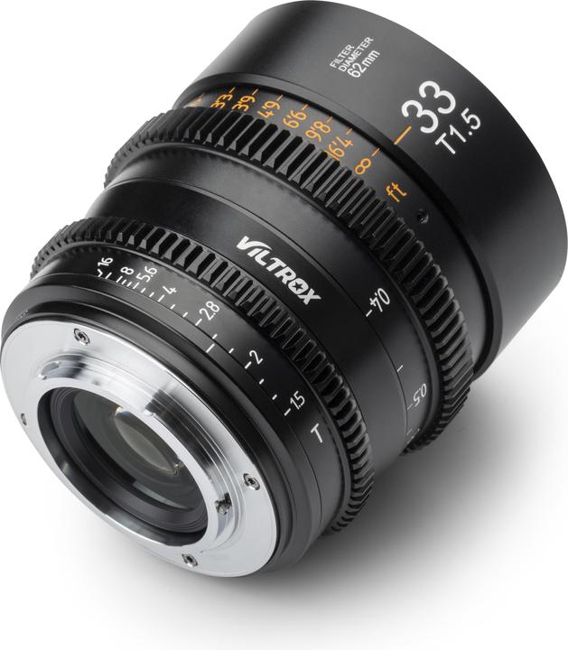 Produktbild Viltrox Festbrennweite S 33mm T1.5 – MFT (Micro Four Thirds, APS-C / DX)