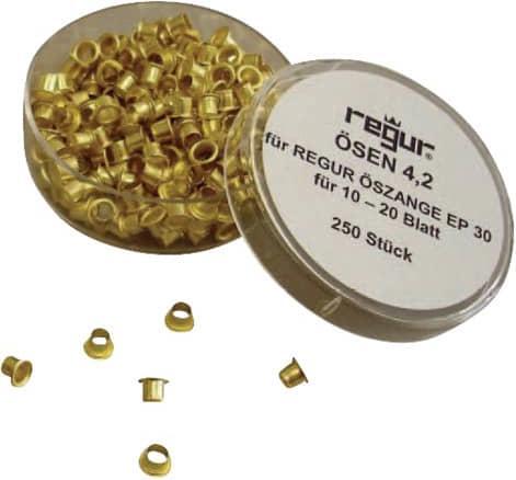 Produktbild Magni Ösen 4,2mm für EP 30 Stanz- und Ösenzange, 250 Stück für 10 - 20 Blatt für Verträge, zum Präse