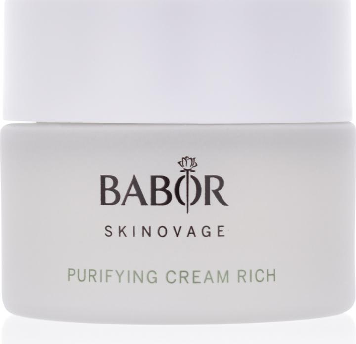 Actual product image Babor SKINOVAGE - Purifying Cream Rich Oily Acne-Prone Skin (50 ml, 24h cream)