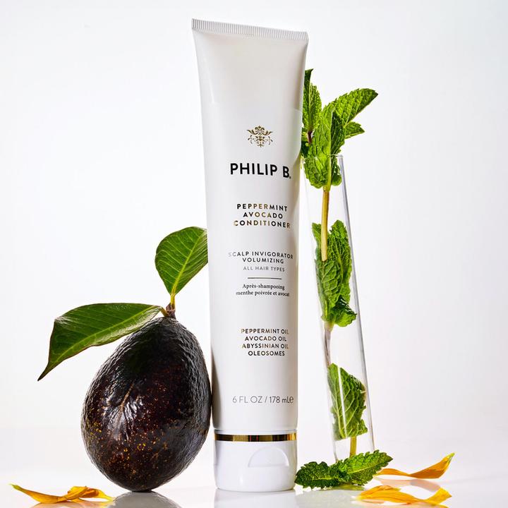Image du produit Philip B. Après-shampooing à la menthe poivrée et à l'avocat (178 ml)