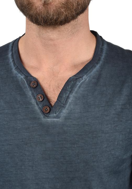 Immagine prodotto Solid Tinox - Maglie a manica lunga Con Collo A V da Uomo In Cotone 100% (M)