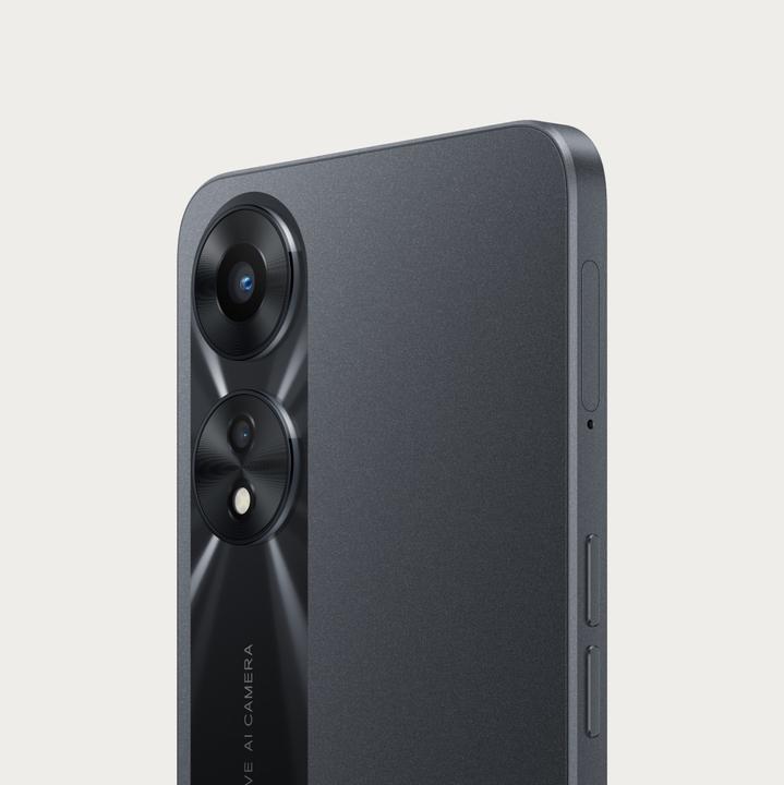 Actual product image OPPO A78 5G (128 GB, Glowing Black, 6.56", Dual SIM, 50 Mpx, 5G)