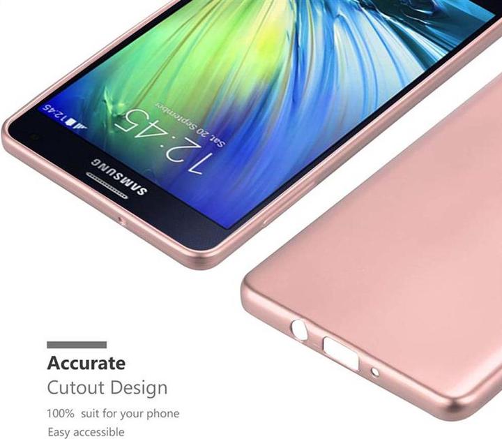 Image du produit Cadorabo Couverture métallique mate TPU (Samsung Galaxy A7)