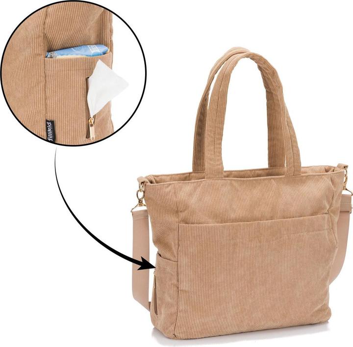 Actual product image Fillikid Wickeltasche Cord