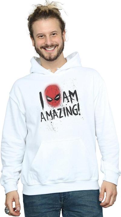 Immagine prodotto Spider-Man I Am Amazing Felpa con Cappuccio Uomo (M)