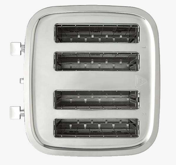 Actual product image Morphy Richards Illumination white 4-slice toaster