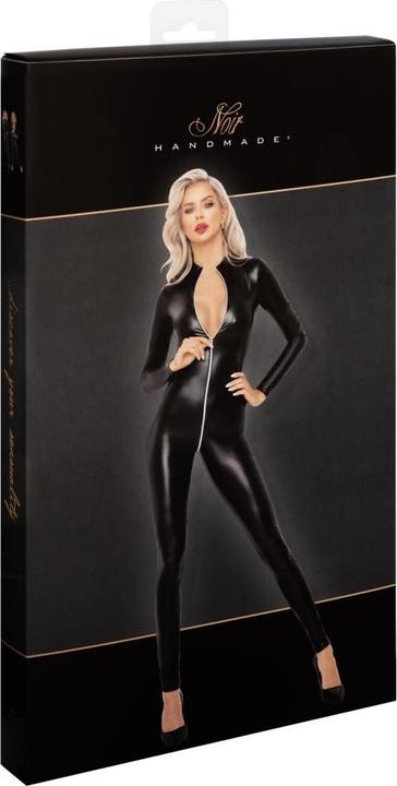 Actual product image Noir Handmade Powerwetlook Catsuit (S)