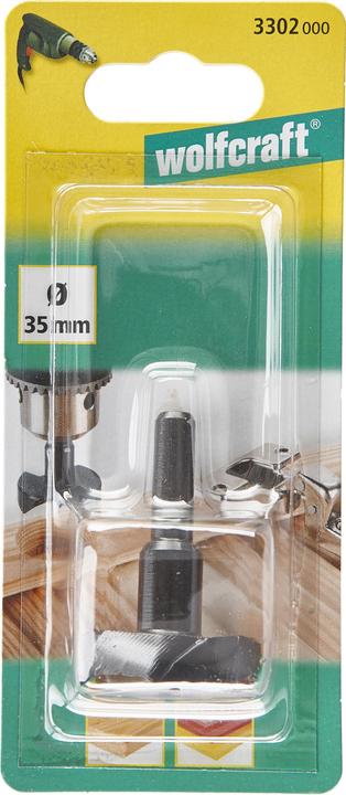 Image du produit wolfcraft wolfcraft 1 Zylinderbohrer WS ø35x53mm (8 mm)