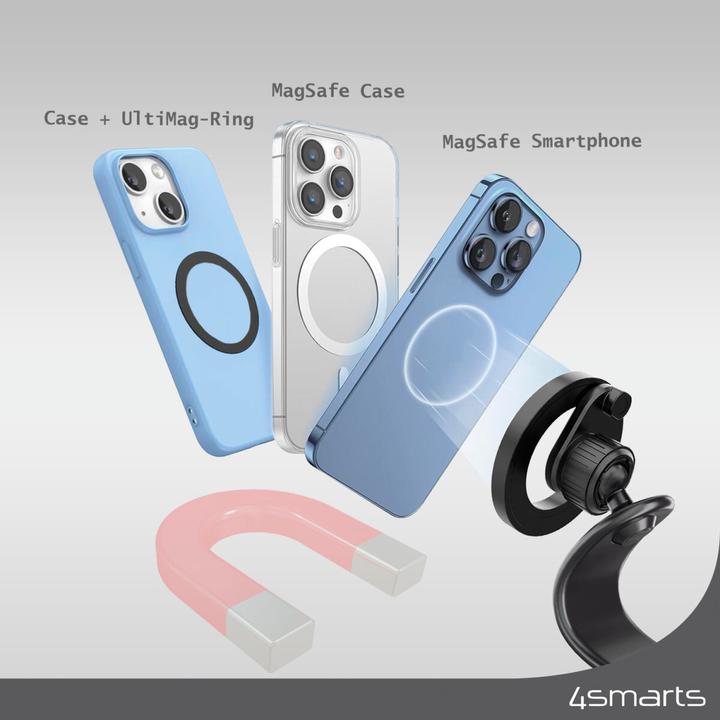 Immagine prodotto 4smarts Staffa Magnet Flex nera