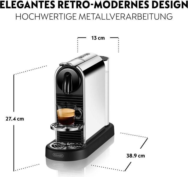Productafbeelding De'Longhi CitiZ Platinum (NESPRESSO Origineel)