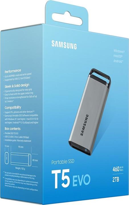 Produktbild Samsung T5 EVO (2 TB)