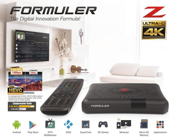 Actual product image Formuler Z (IPTV (ready))