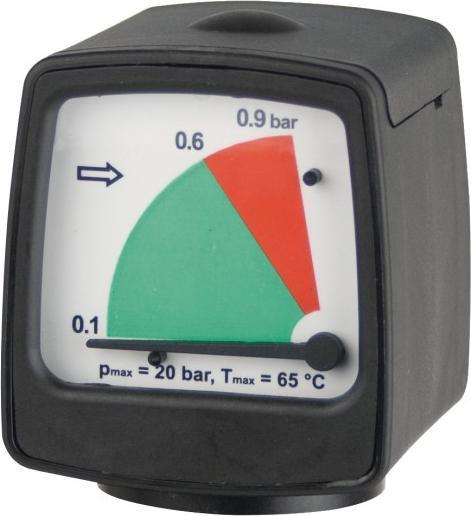 Actual product image Aircraft Differential Pressure Gauge