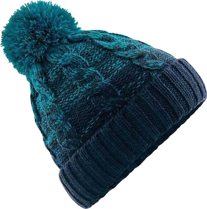 Beechfield Erwachsene Ombre Pom Pom Beanie