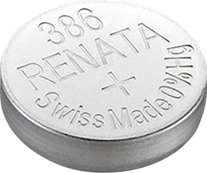 Produktbild Renata SR43 Knopfzelle 386 Silberoxid 130 mAh 1.55 V 1 St. (1 Stk., SR43, 130 mAh)