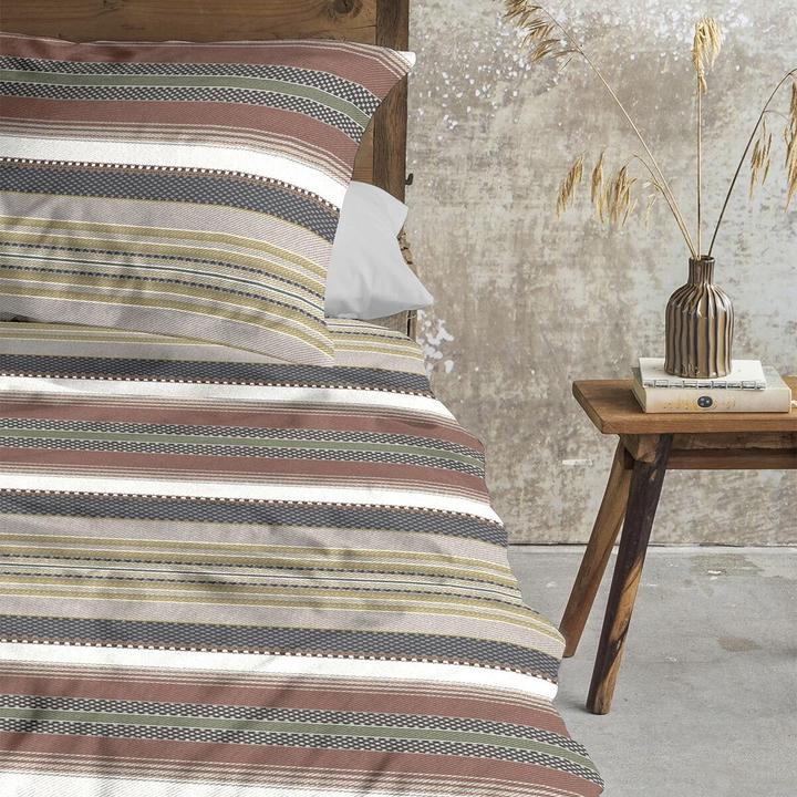 Produktbild Irisette Mako-Satin Bettwäsche Tokio 8562 grau (Bettwäsche Set, 135x200 cm + 80x80 cm)