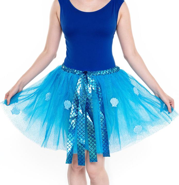 Produktbild Metamorph Meerjungfrau Tutu blau - für Faschingskostüm (One Size)