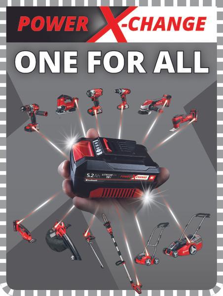Actual product image Einhell GE-CM 18/30 Li-Solo (Rechargeable battery operated)