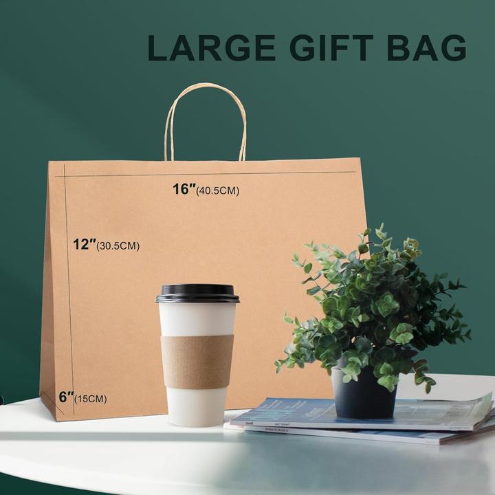 Produktbild Switory Papiertüten mit Henkel (Geschenktüte, 25 x)