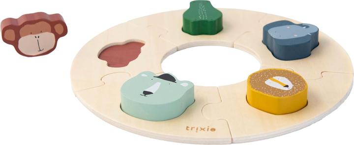 Trixie Baby Houten ronde puzzel
