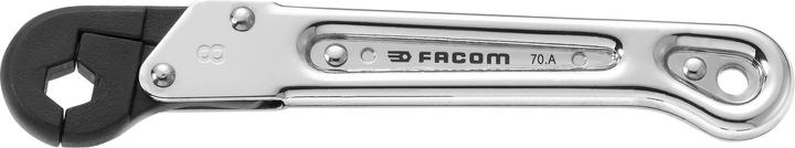 Actual product image Facom Openend ratchet ring wrench (10 mm)