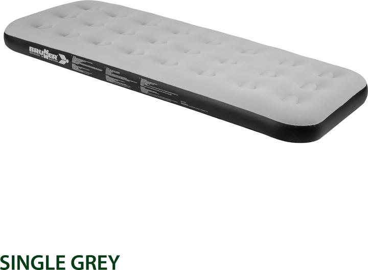 Produktbild Brunner Flair Grey Luftbett Single