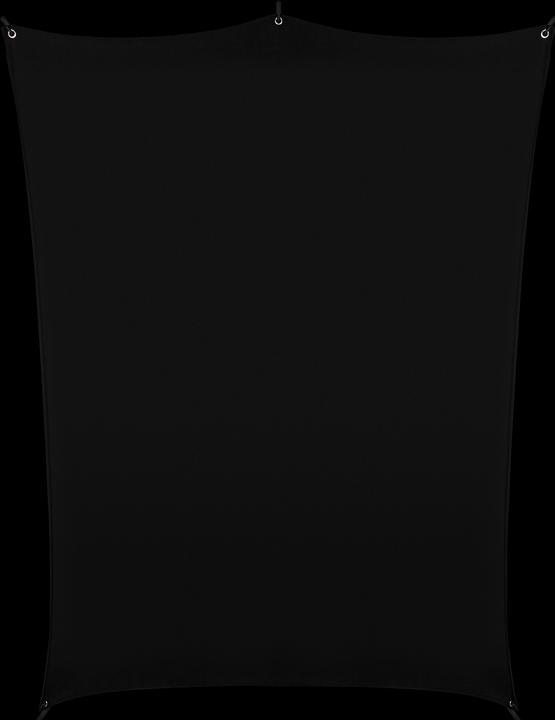 Actual product image Rollei X-Drop Background 2.1m Black (210 cm, 150 cm)