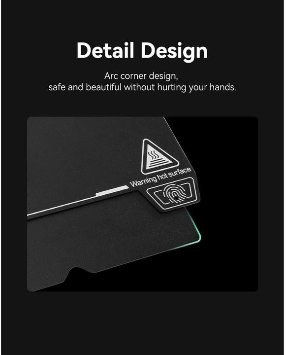 Actual product image Creality Printing platform Epoxy resin print plate 235 x 235 mm