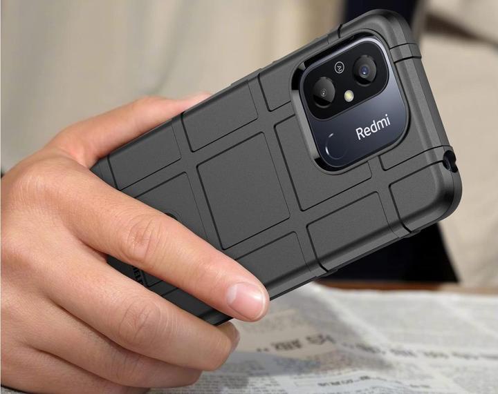 Actual product image Screenguard Xiaomi Redmi 12C Rugged Shield Cover (Xiaomi Redmi 12C)