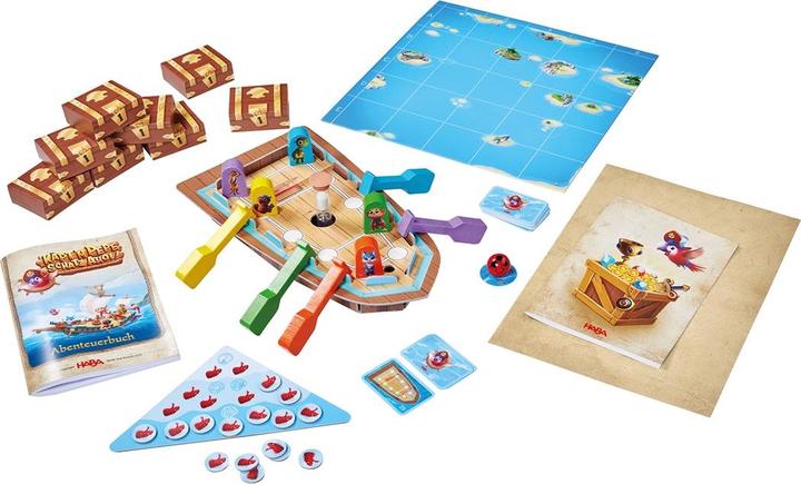 Actual product image Haba Captain Pepe Treasure Ahoy (German)