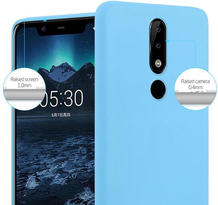 Actual product image Cadorabo TPU Candy Cover (Nokia 5.1 Plus, LG X5)