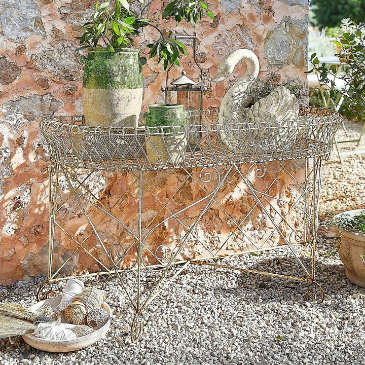 Image du produit Loberon Pflanzregal Pacentro antikweiss