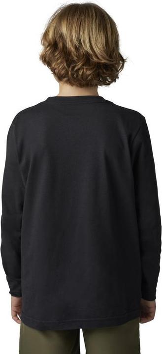 Actual product image Fox Tee 23 Yth Vzns Camo Ls Blk Ys (S)