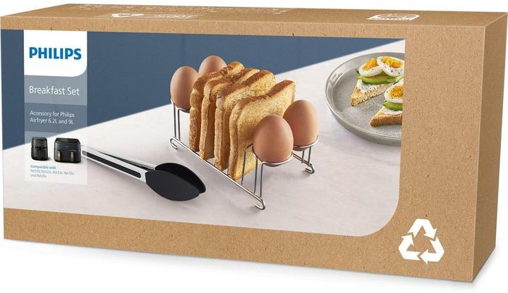 Actual product image Philips Airfryer Zubehör Frühstückskit HD9921/00