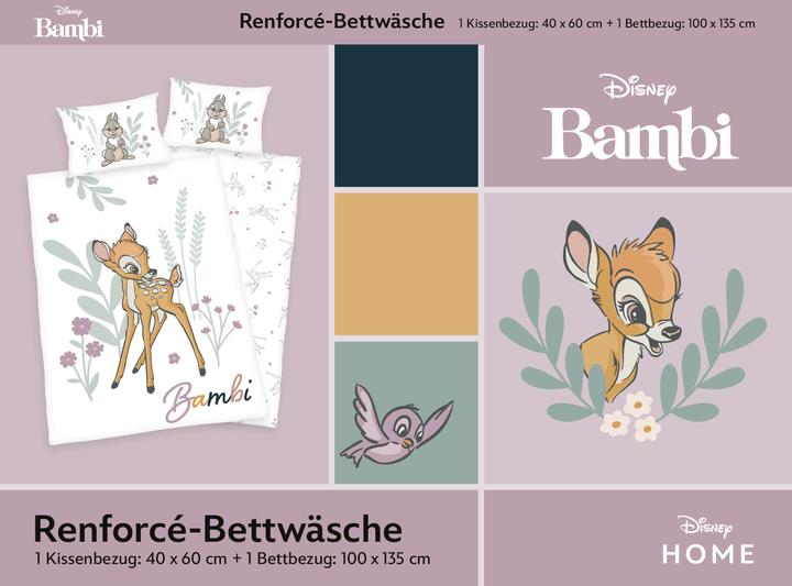 Produktbild Herding Kinder-Bettwäsche "Disney's Bambi"