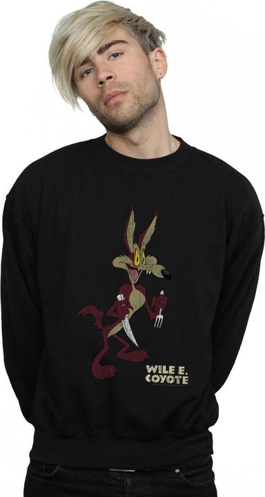 Immagine prodotto Looney Tunes Wile E Coyote Distressed Felpa Uomo (5XL)