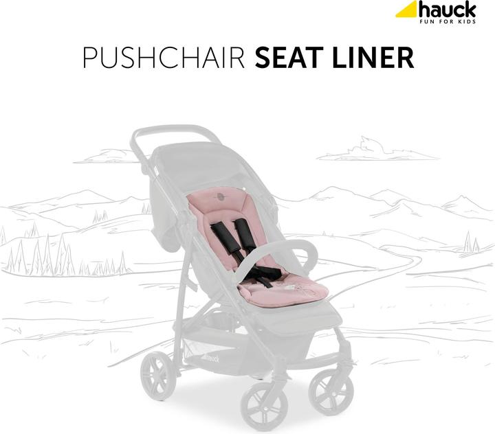 Produktbild Hauck Pushchair Seat Liner Minnie Mouse Rose