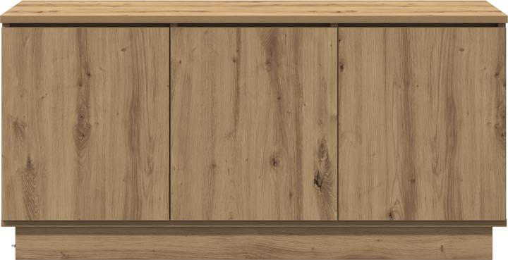 Actual product image VidaXL TV cabinet solid oak 100x38x49 cm wood-based material